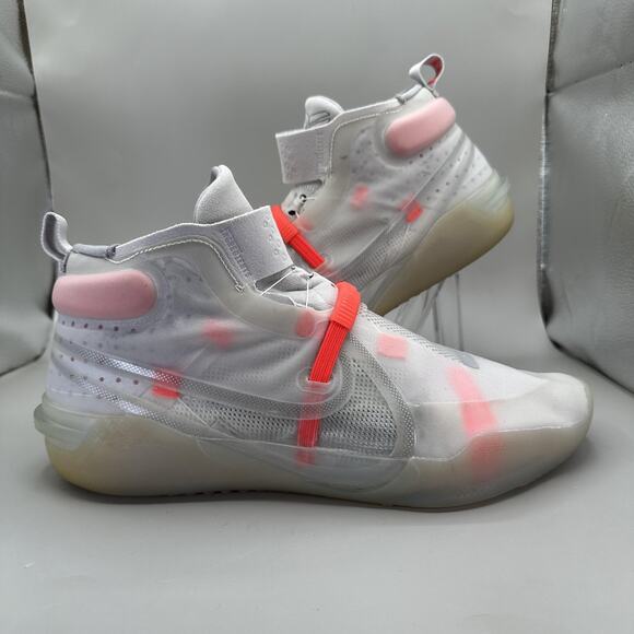 Nike Kobe AD NXT FF Shoes Mens Size 12 White Pink Basketball Sneakers CD0458-001 - Picture 1 of 11
